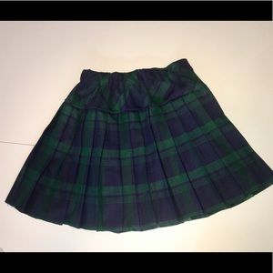 Women’s Plaid Pleated Skirt